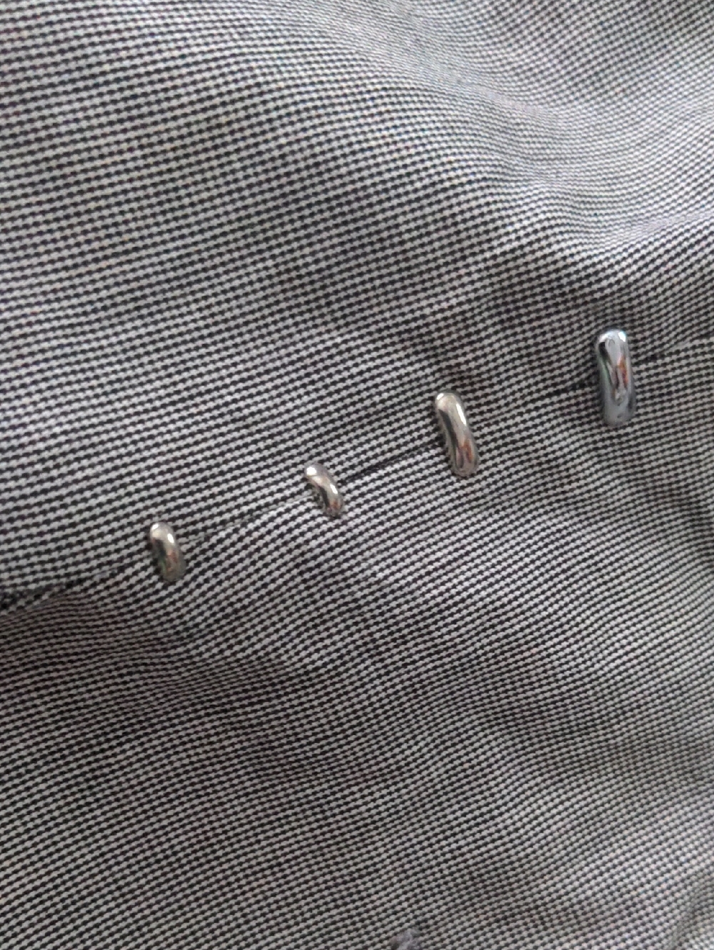 Escada Houndstooth Cotton Peplum Blazer Size 8 (EU Size 38) - Picture 5 of 12